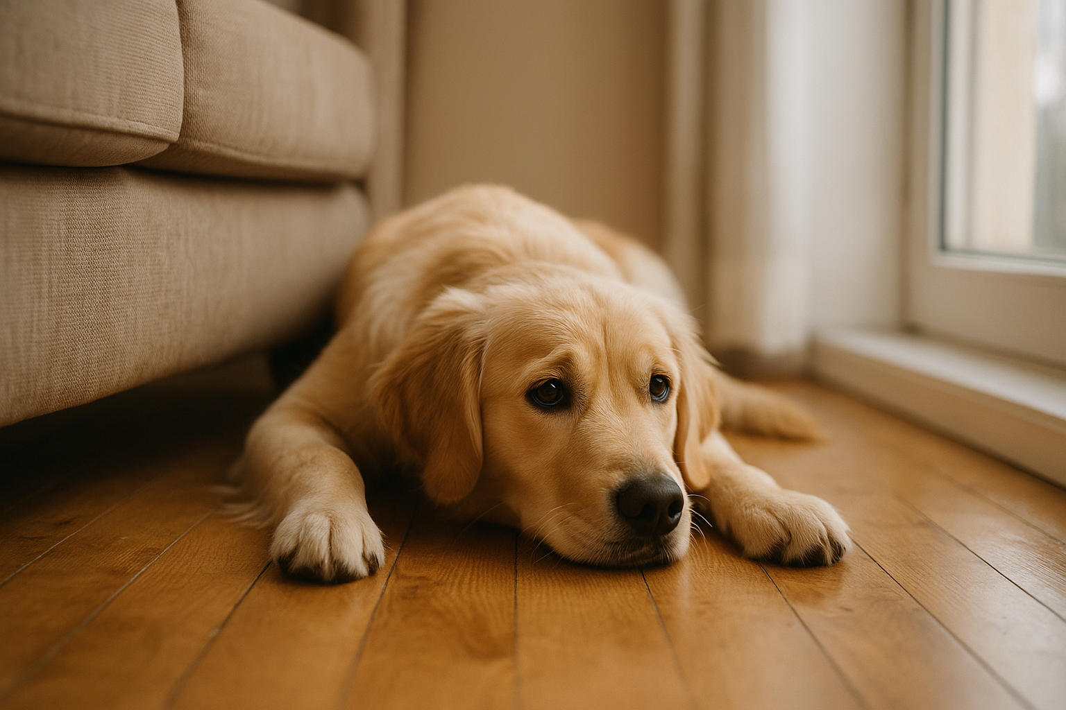 留守番中の犬のイメージ