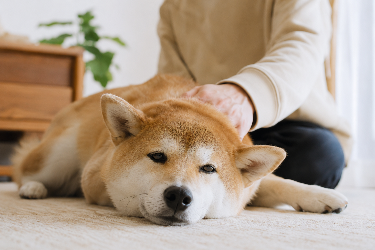 柴犬との大切な思い出