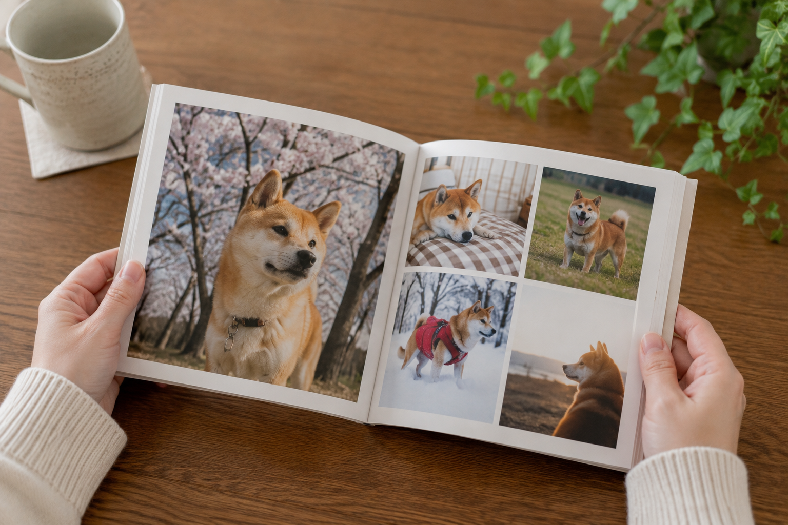 柴犬のフォトブック