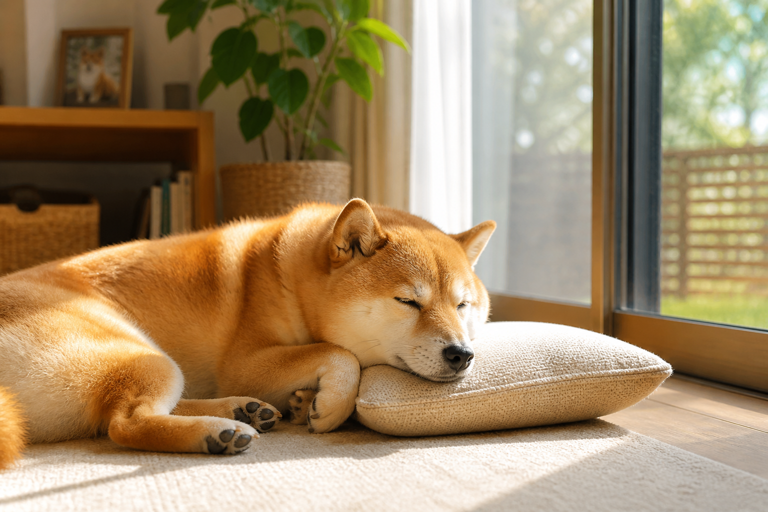 柴犬との何気ない日常の思い出